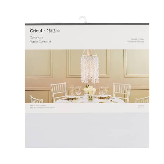 Cricut® Martha Stewart Wedding Cake Mixed Materials